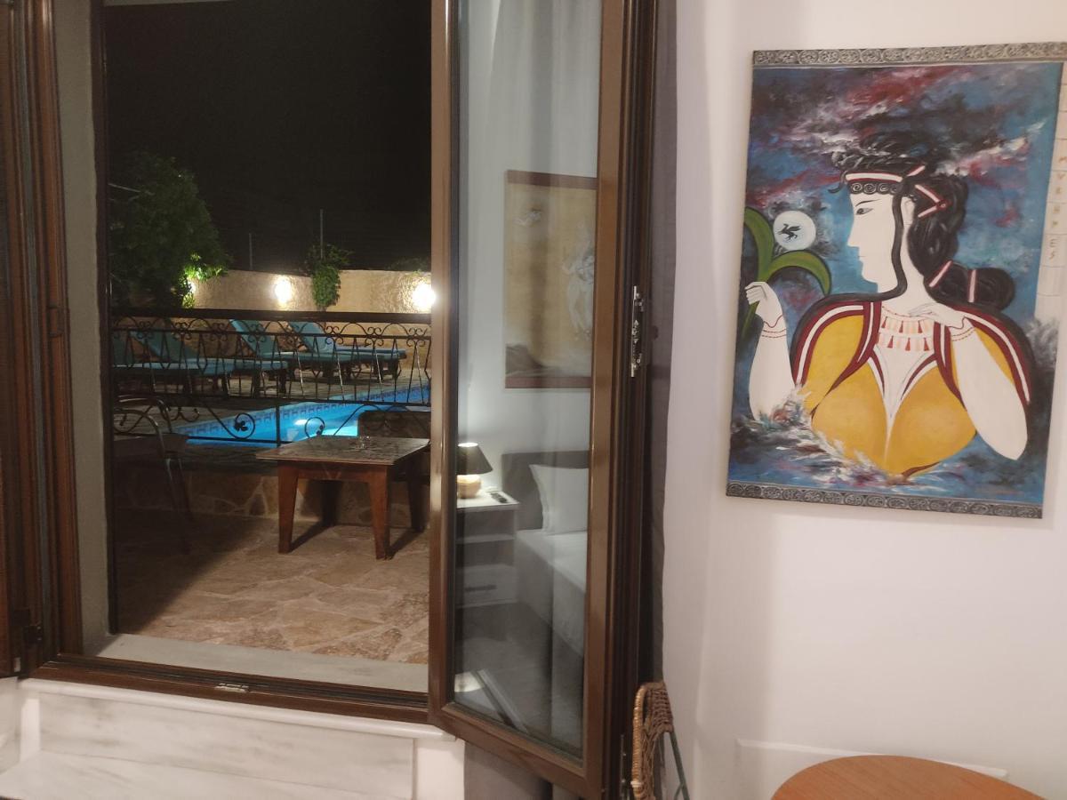 Hotel Xenonas Κithαiron Vília Esterno foto